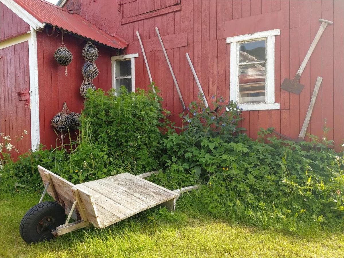 Borghildstua Feriehus Melbu エクステリア 写真